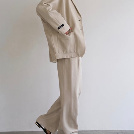 【YENN】FADED JERSEY JACKET [Y263-41091]