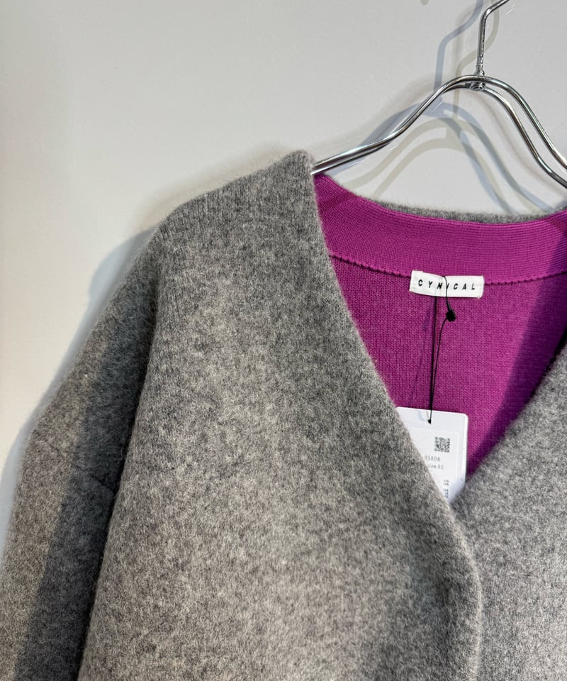 CYNICAL】配色ニットジャケット ［552-95006］ | cavabien