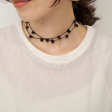 【CHIGNON】ドロップガラスコードNL［0062-437-5SH］