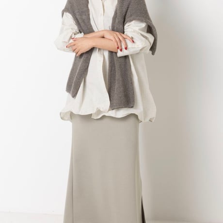【YENN】W JERSEY MAXI SK [Y263-21082]