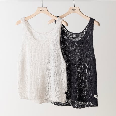 【YENN】MOHAIR HAND VEST [Y263-91100]