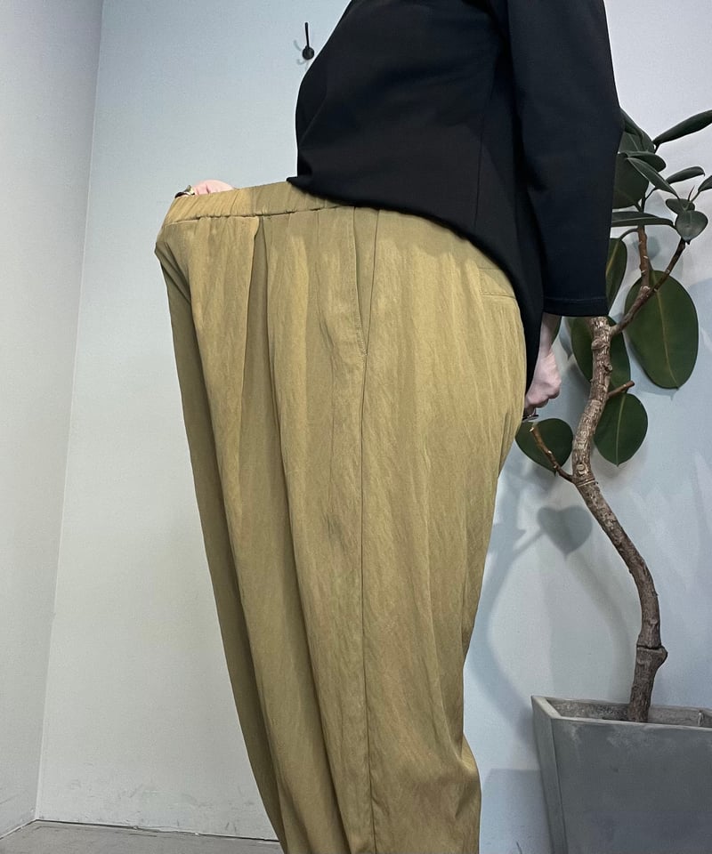 Anna Kerry モロッコパンツ　カーキ 新色登場✨再販御予約【Anna Kerry】モロッコパンツ