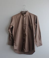band collar  shirt