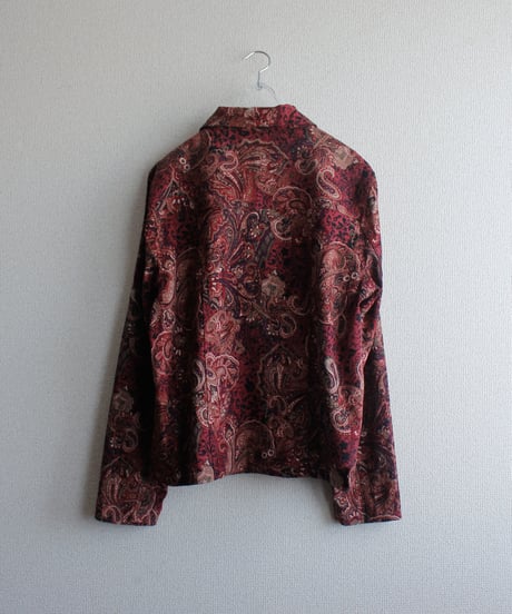 Paisley pattern  shirt  / ペイズリー柄シャツ