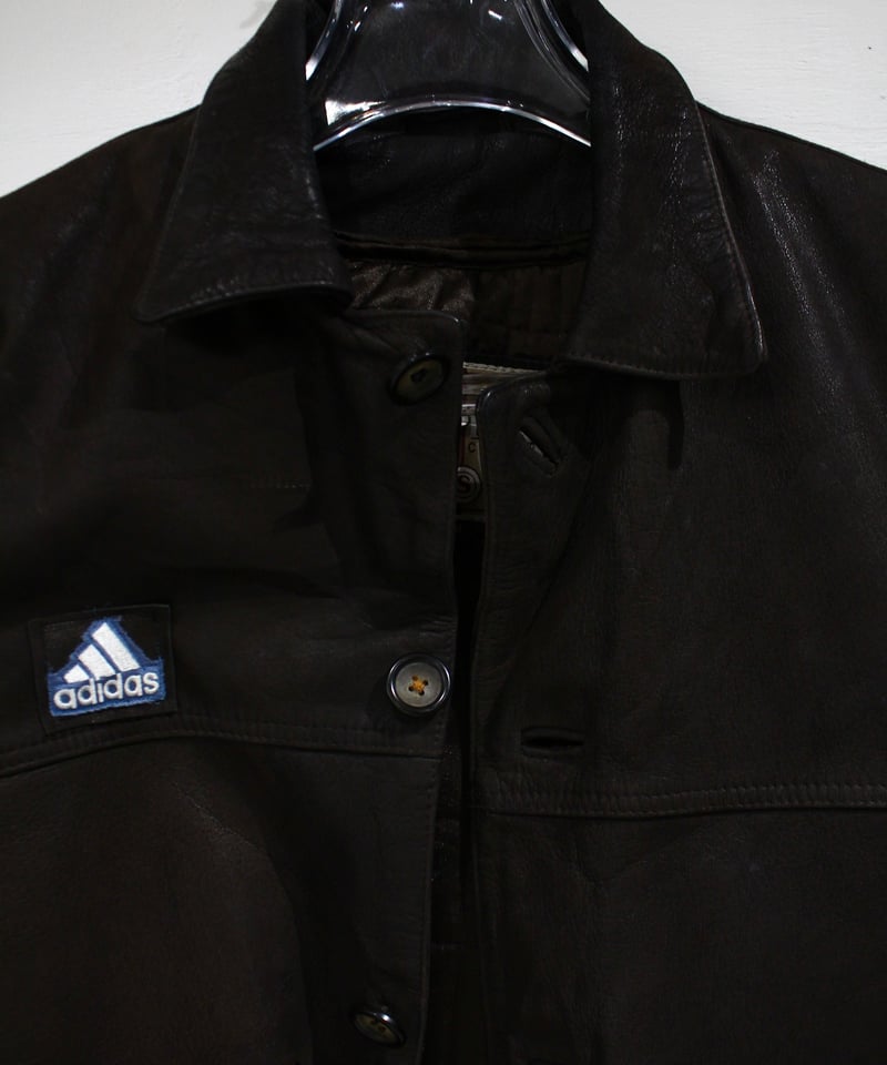 ジャケット・アウター remake\"vintage adidas leather jacket ジャケット・アウター remake