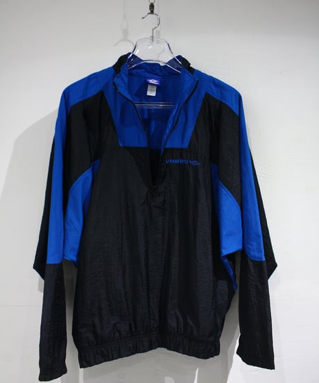 90s umbro half zip nylon jacket / アンブロハーフジップナイロンジャケット