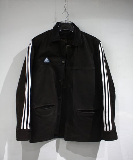 adidas remake leather jacket / アディダスリメイクレザージャケット
