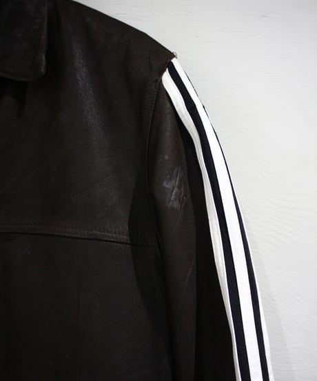 adidas remake leather jacket / アディダスリメイクレザージャケット