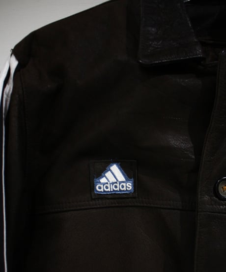 adidas remake leather jacket / アディダスリメイクレザージャケット