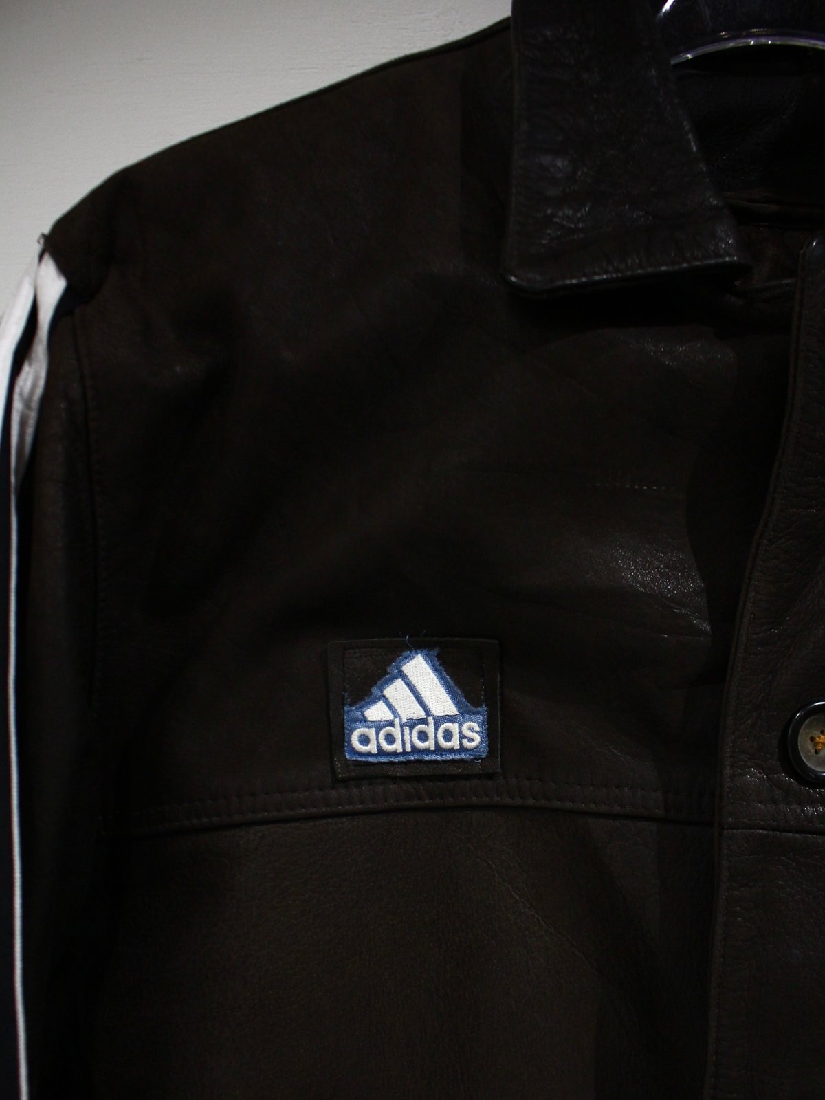 adidas remake leather jacket / アディダスリメイクレザージャケッ