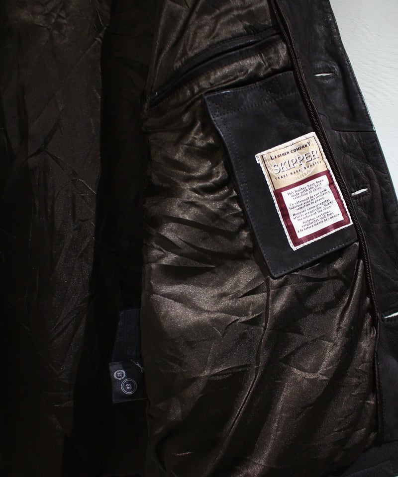 adidas remake leather jacket / アディダスリメイクレザージャケッ