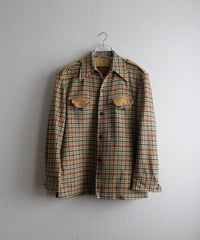 60〜80s' leather Tyrolean jacket / レザーチロリアンジャケッ