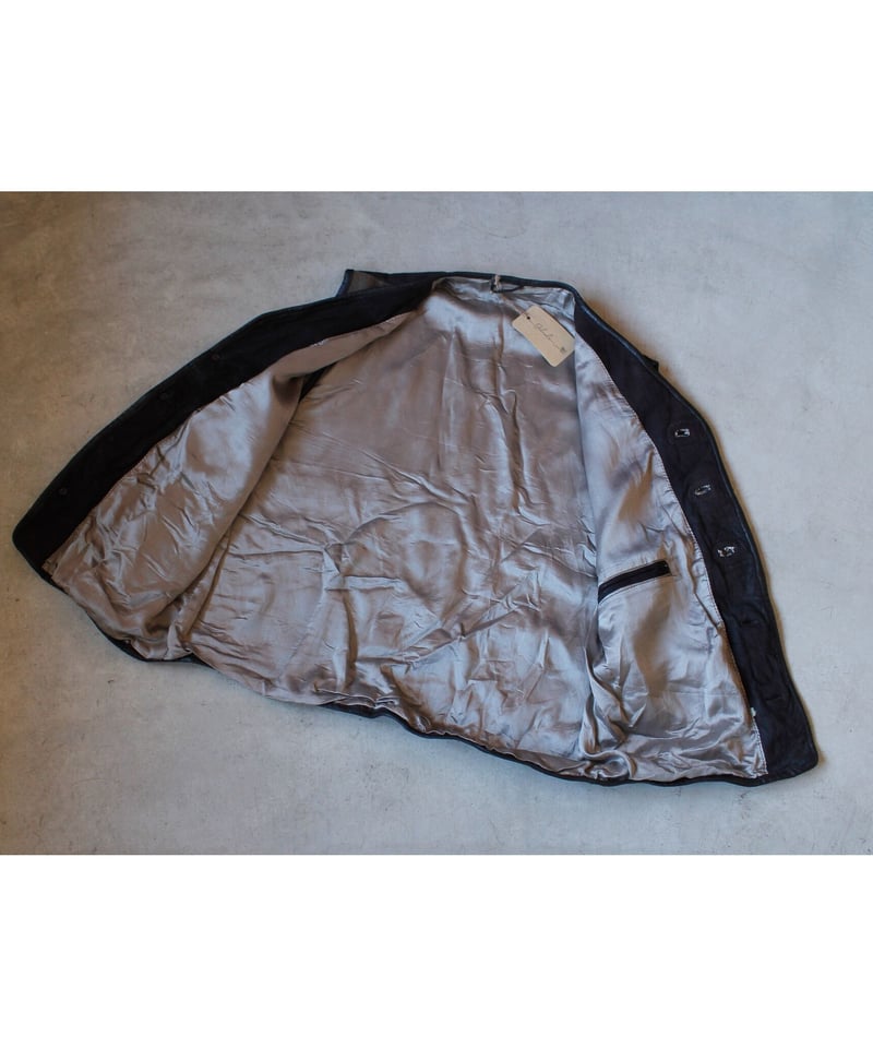 Euro leather Tyrolean vest / レザーチロリアンベスト | schiele