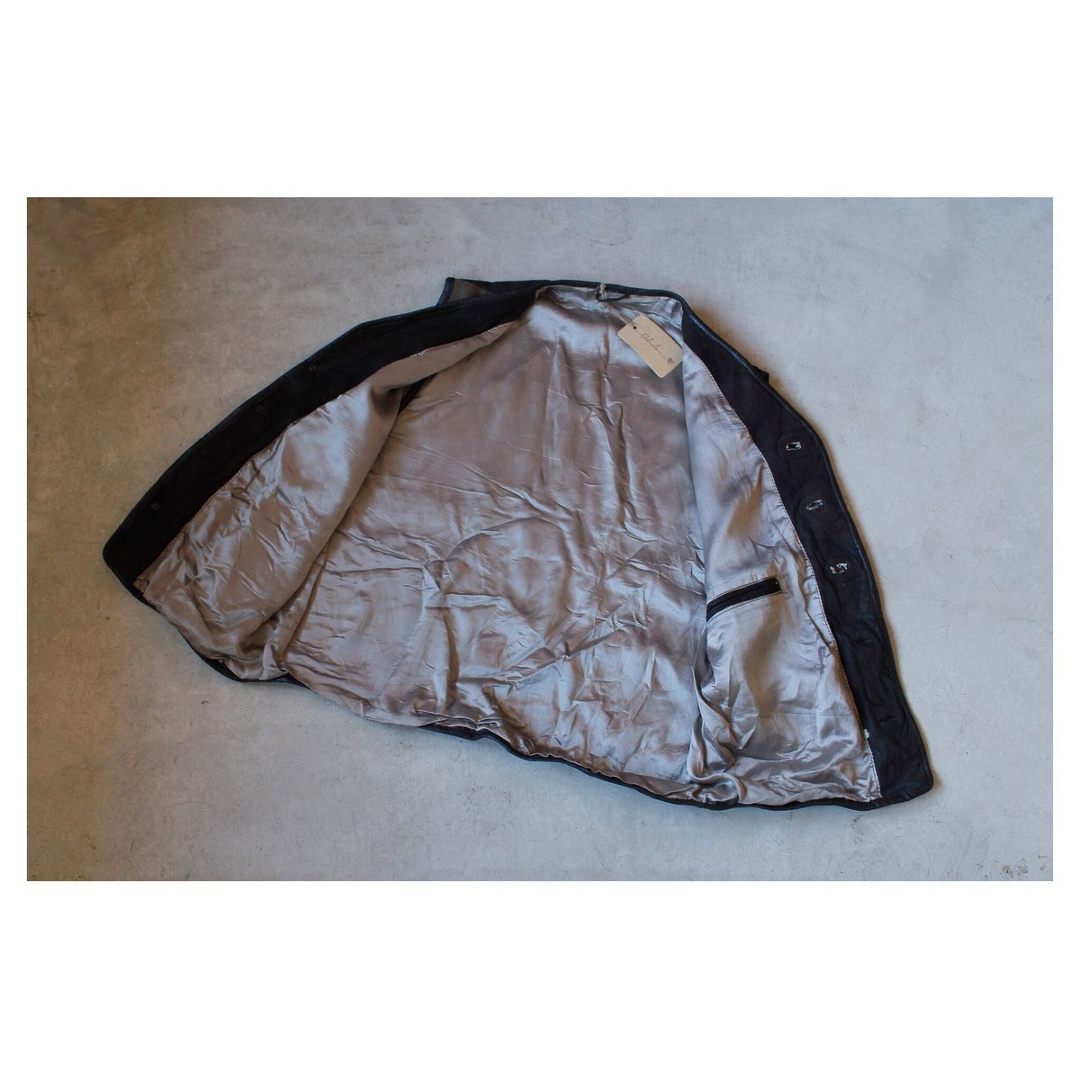 Euro leather Tyrolean vest / レザーチロリアンベスト | schiele