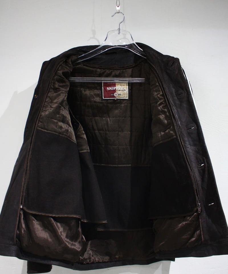 adidas remake leather jacket / アディダスリメイクレザー