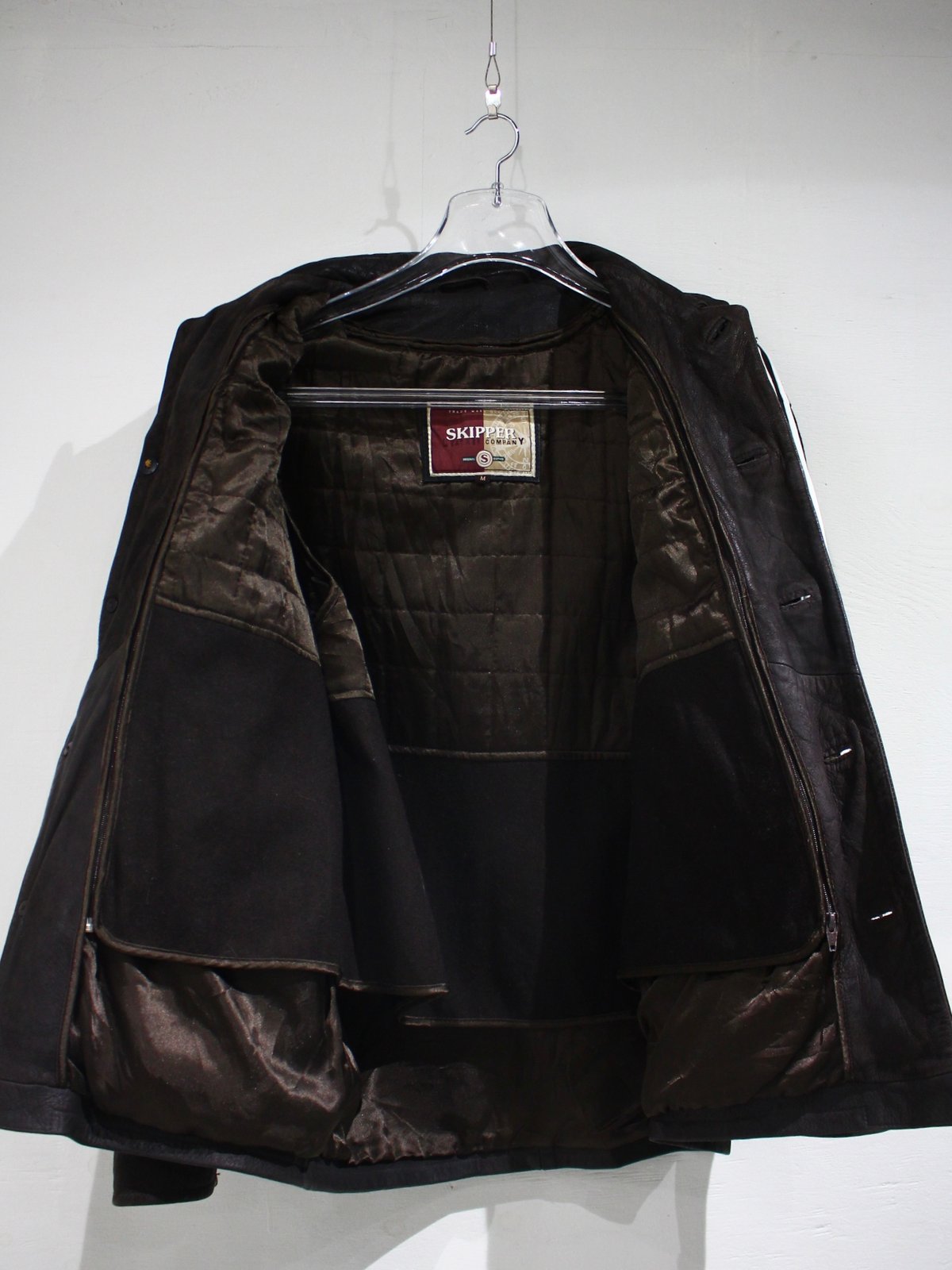 adidasリメイクジャケット adidas remake leather jacket / アディダスリメイクレザー