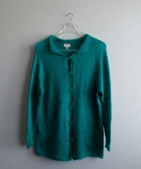 70-80s‘ hand made mohair knit cardigan / ハンドメイドモヘアニットカーディガン