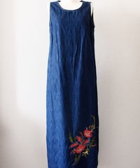 denim casual dress / デニムドレス