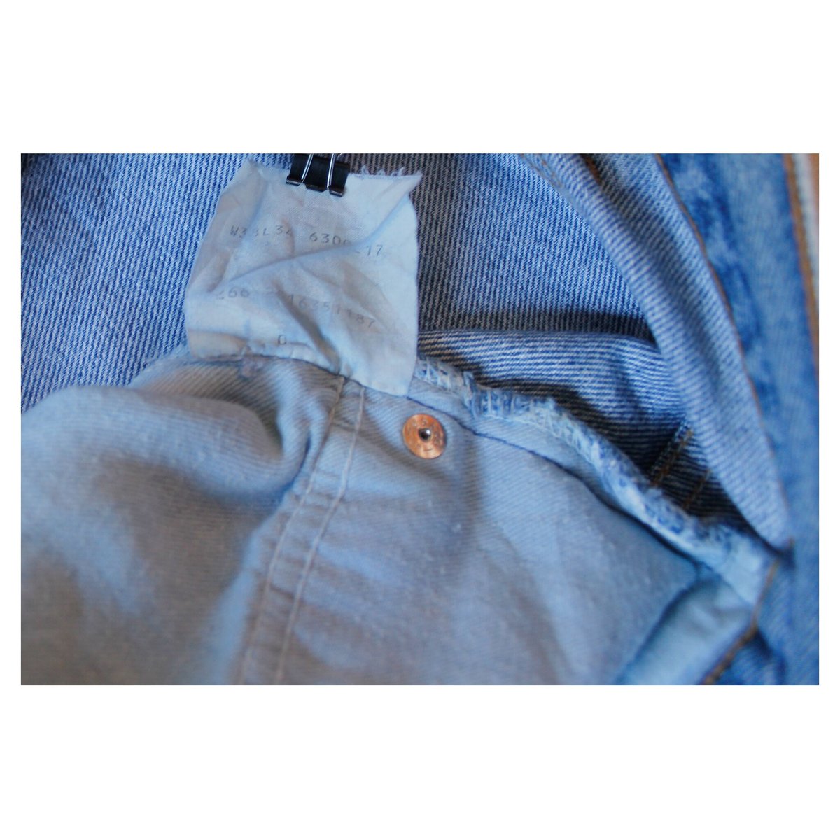 80s ユーロヴィンテージ LEVIS リーバイス 630 フランス w31 80s' Euro Levi's 630 / ユーロリーバイス630 | schiele