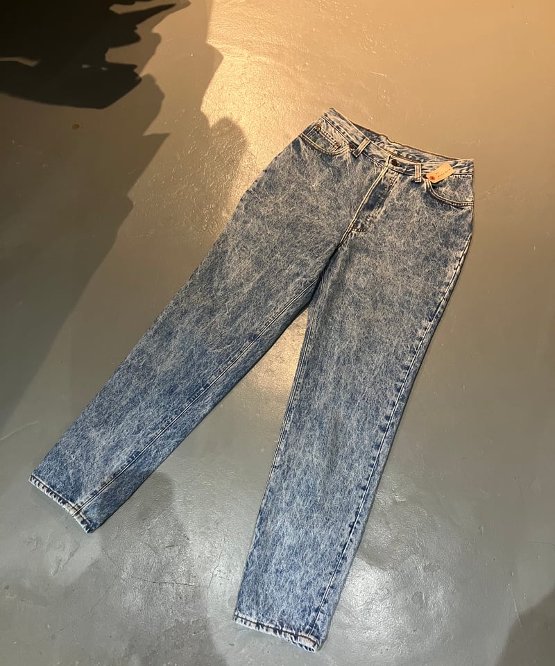 90s Levi's 701 chemical wash denim / リーバイス701 ケ