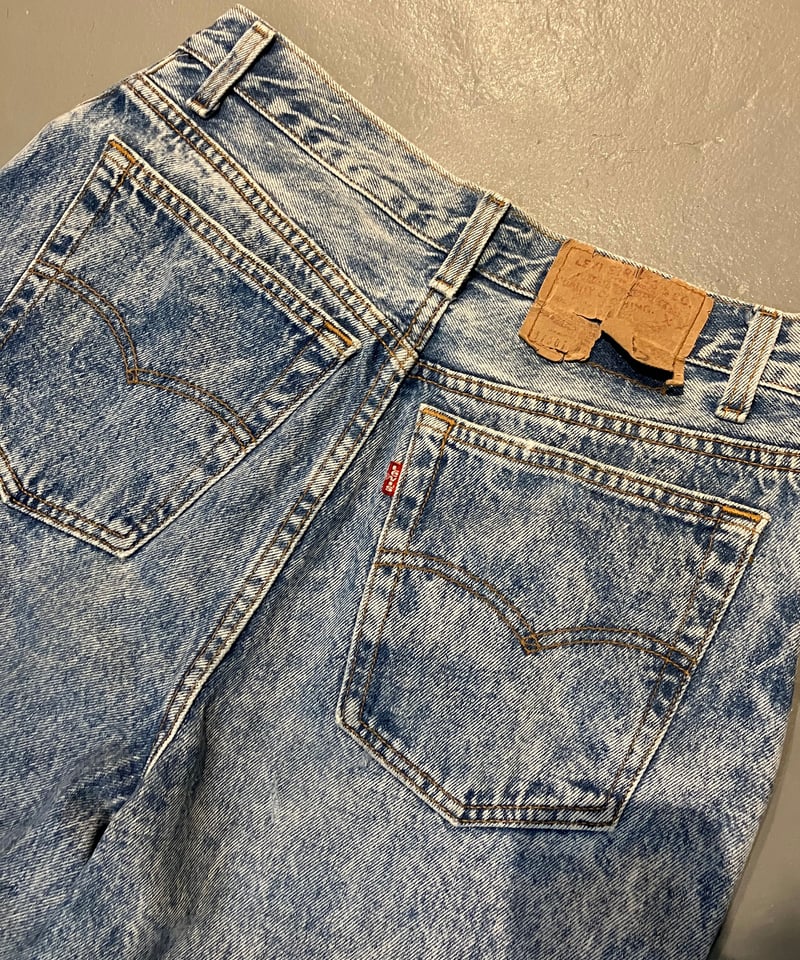 90s Levi's 701 chemical wash denim / リーバイス701 ケ