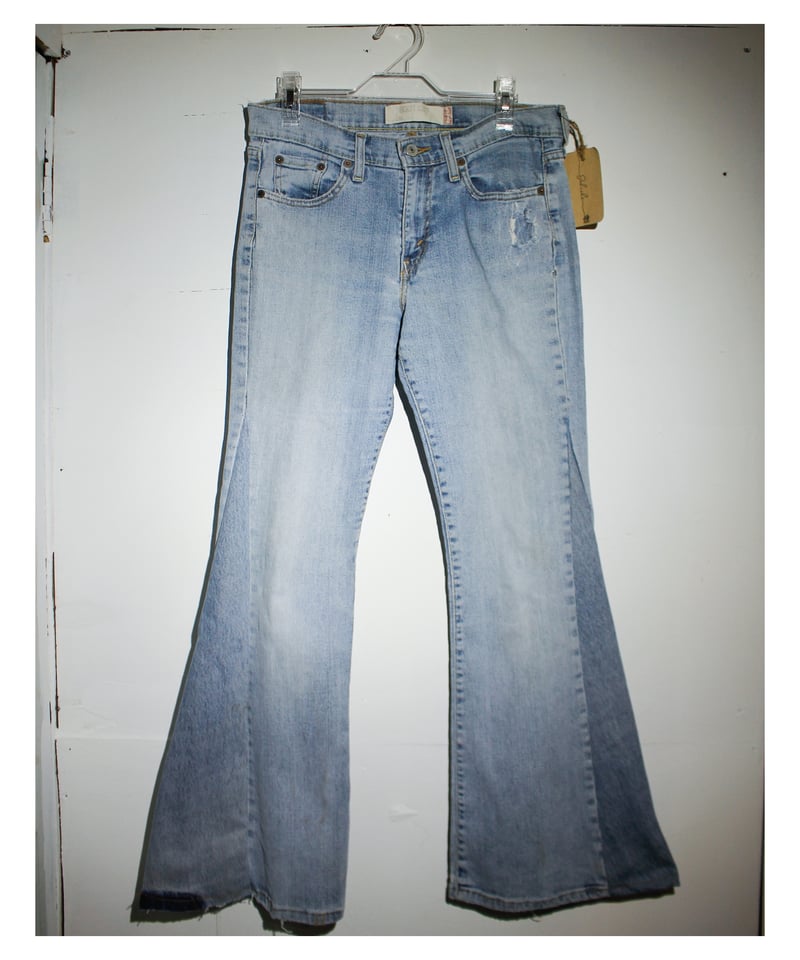 Levi's re make flare denim pants / リーバイスリメイクフレア