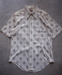 70s‘  old pattern shirt / シャツ