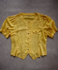 Lady‘s yellow tops / トップス