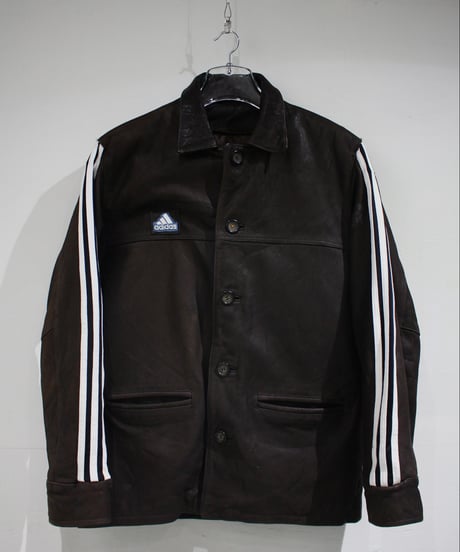 adidas remake leather jacket / アディダスリメイクレザージャケット