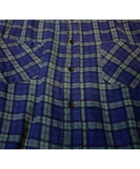 80s plaid shirt / チェックシャツ