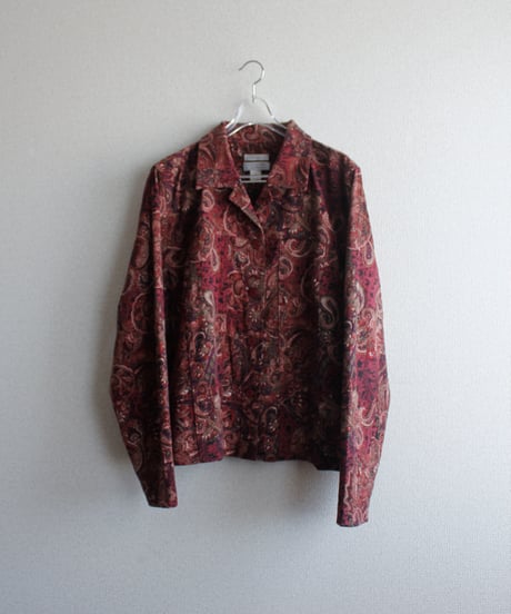 Paisley pattern  shirt  / ペイズリー柄シャツ