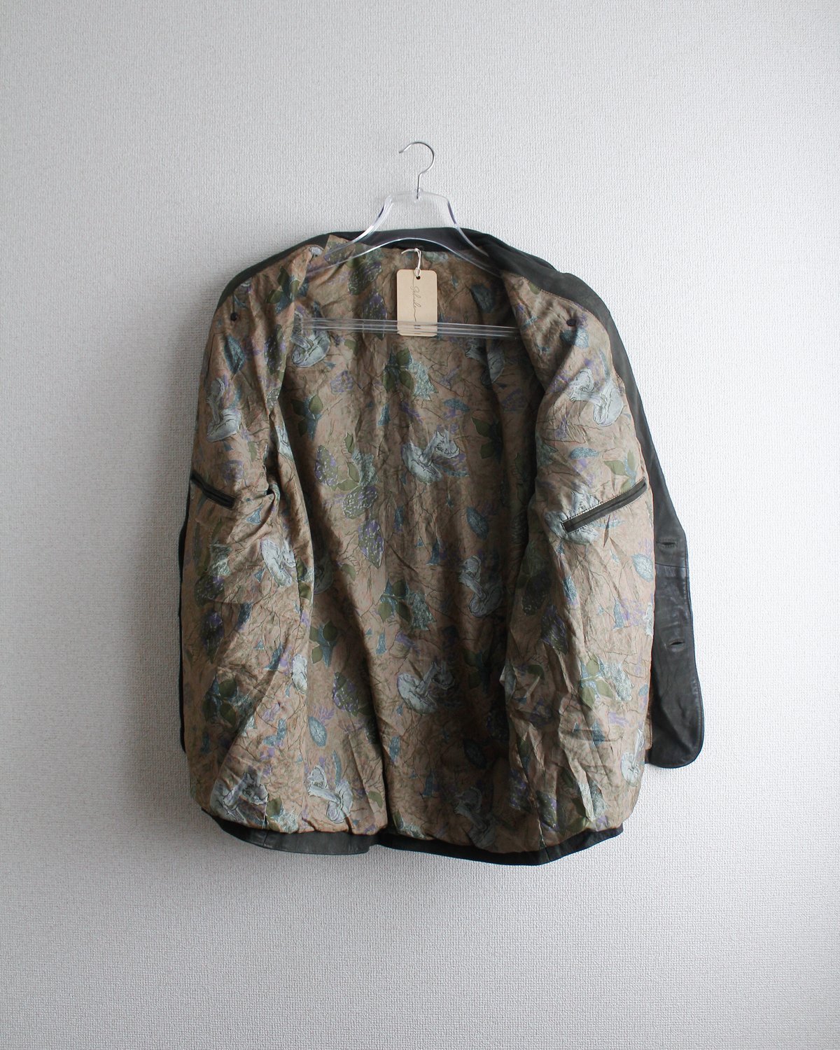 leather Tyrolean jacket / レザーチロリアンジャケット | schiele