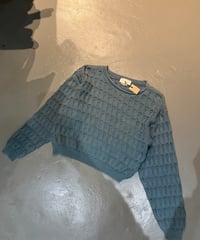 80s cotton knit sweater