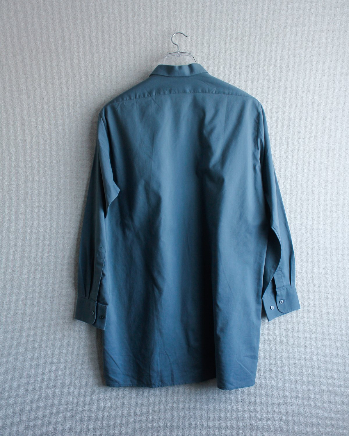 50s’ 60s’ Euro vintage Swiss army grandpa shirt / スイス軍グランパシャツ
