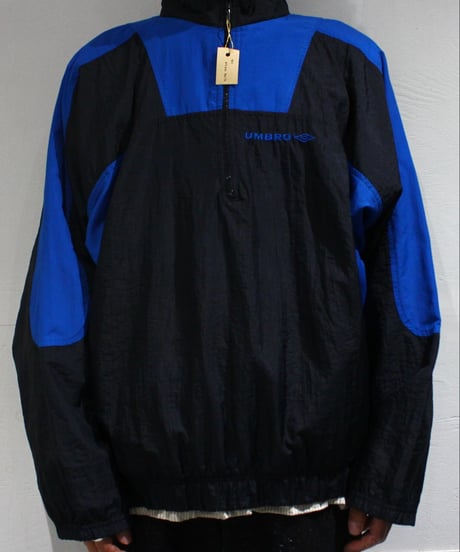 90s umbro half zip nylon jacket / アンブロハーフジップナイロンジャケット
