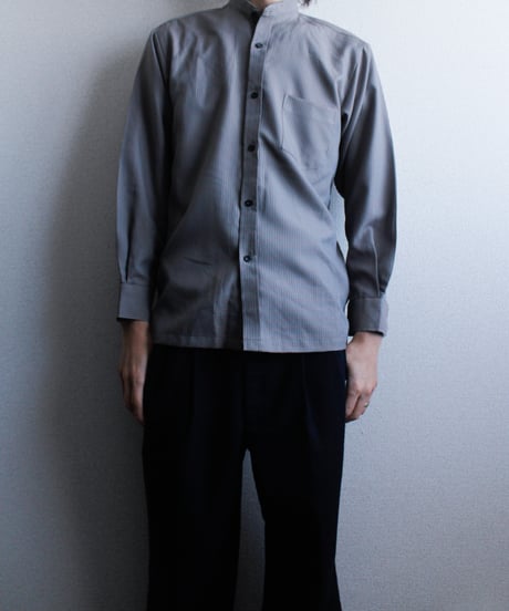 band collar  shirt