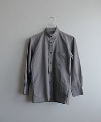 band collar  shirt
