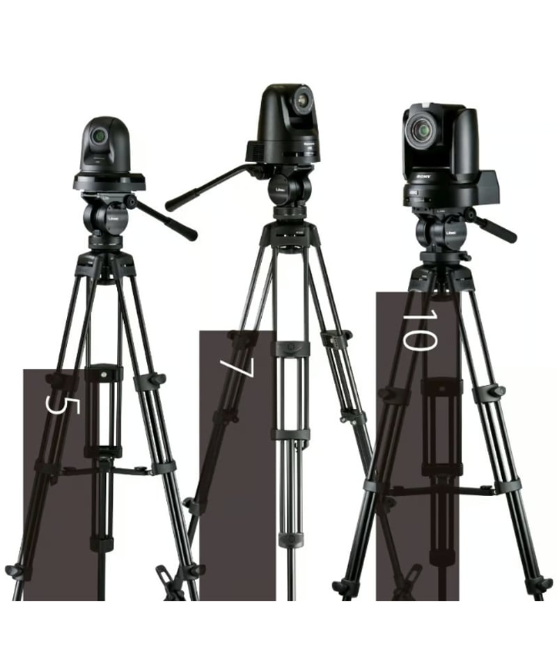 Libec LX5 小型(5kg以下)PTZカメラ専用3段三脚(グランド Libec LX5 小型(5kg以下)PTZカメラ専用3段三脚(グランド