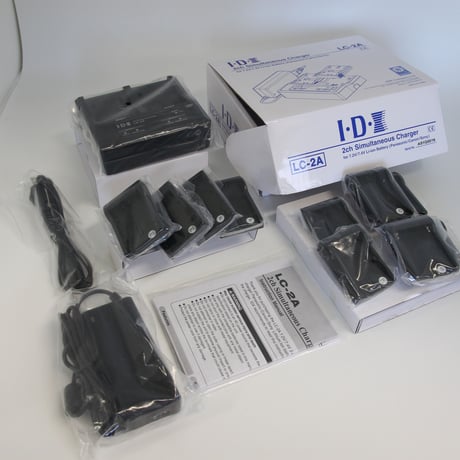 7.2V/7.4V リチウムイオンバッテリー2ch同時充電器　LC-2A