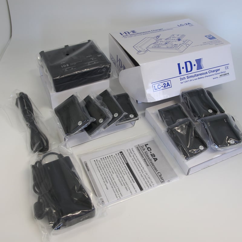 7.2V/7.4V リチウムイオンバッテリー2ch同時充電器 LC-2A | アイ