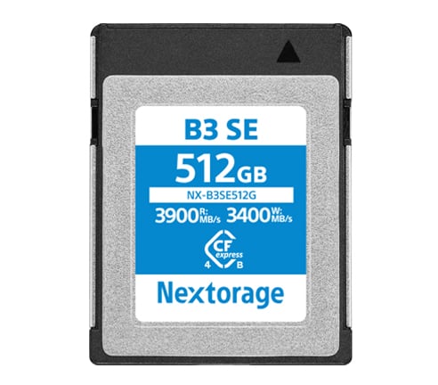 Nexstorage CFexpress Type B 512GB とリーダー Nextorage CFexpress Type B メモリーカード NX-B3SEシリーズ