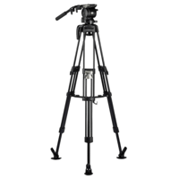 Libec HS-350MQ　完全バランスクイックロック3段アルミ三脚(ミッドスプレッダータイプ）(税込み定価￥291,500)