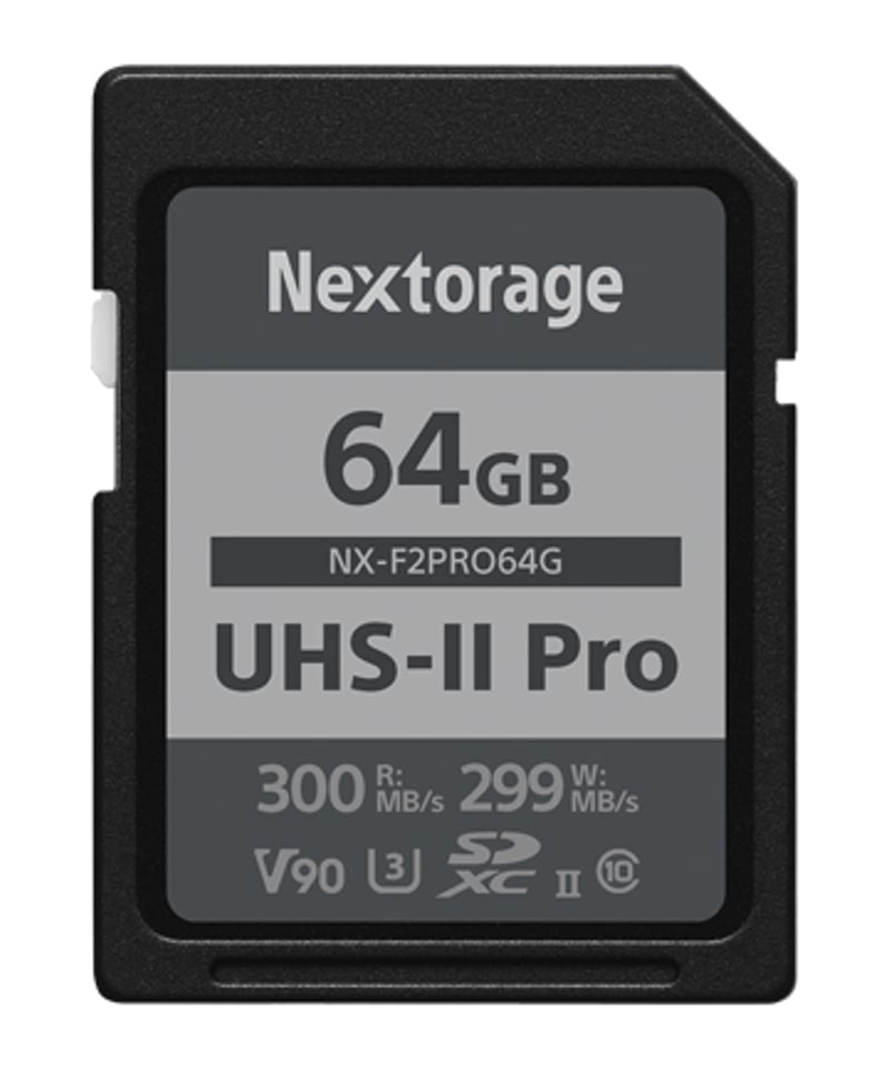 本体 ソフト、メモリカード付き！ Nextorage SDXC UHS-II U3 V90 メモリーカード NX-F2PROシリ