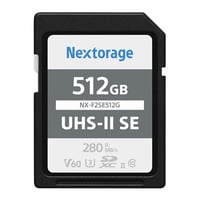 【取寄せ品】Nextorage SDXC UHS-II U3 V60 メモリーカード NX-F2SEシリーズ