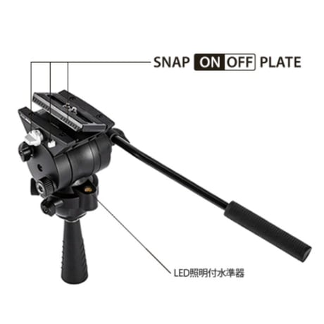 Libec　TH-V H　小型カメラ用無段階可変フリクションヘッド(税込み定価￥33,880)