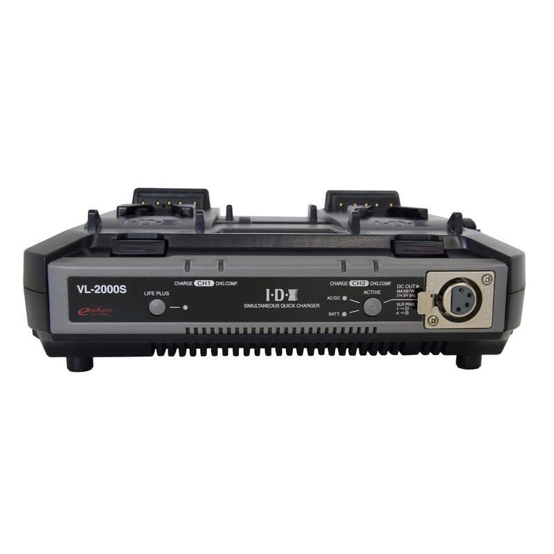 ACアダプター機能付2ch同時急速充電器 VL-2000S | アイ・ディー