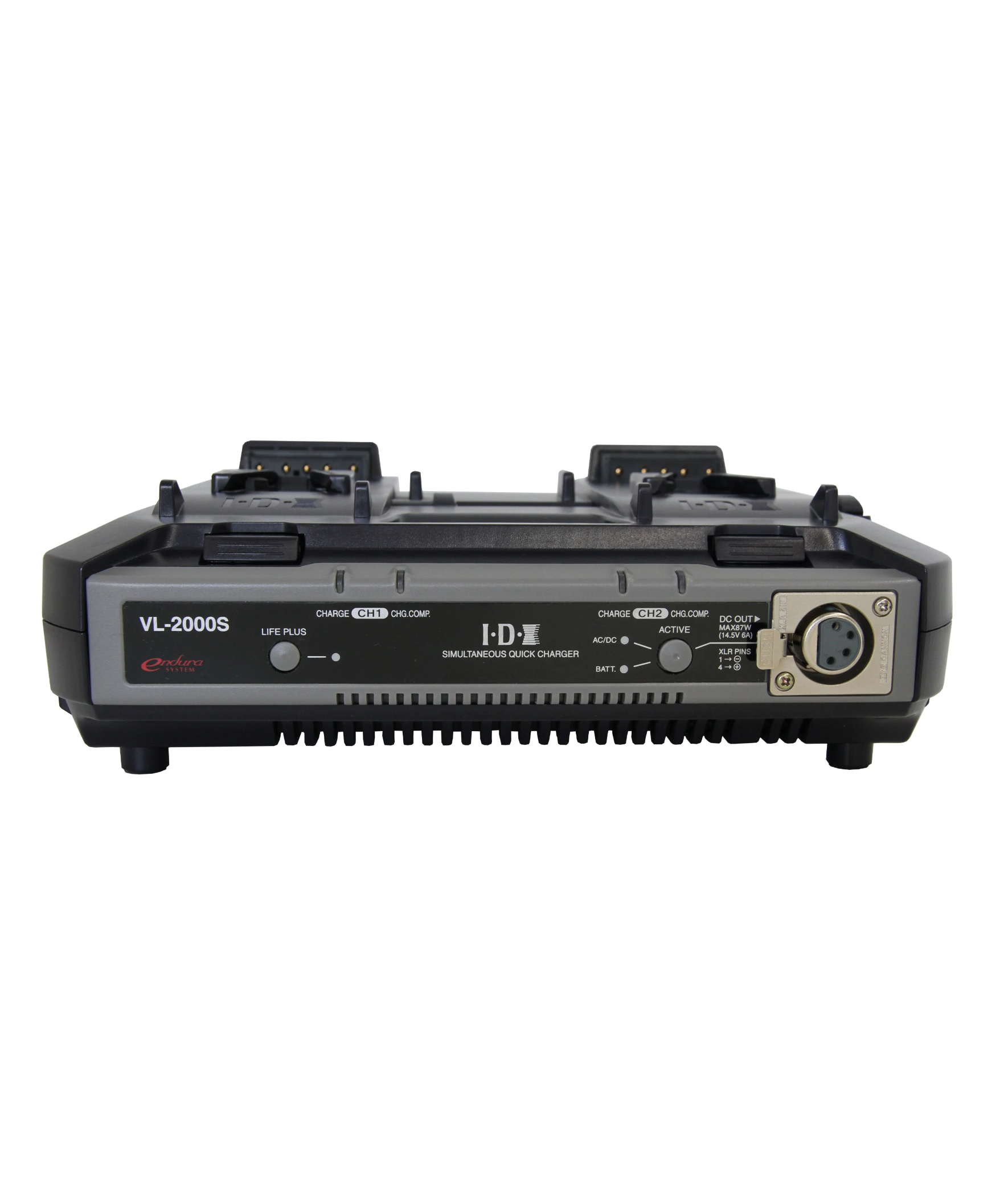 ACアダプター機能付2ch同時急速充電器 VL-2000S | アイ・ディー