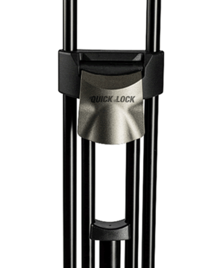 Libec HS-250MQ　完全バランスクイックロック3段アルミ三脚(ミッドスプレッダータイプ）(税込み定価￥236,500)