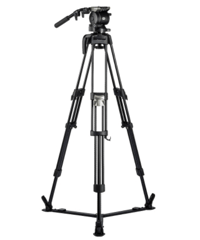 Libec HS-250MQ　完全バランスクイックロック3段アルミ三脚(ミッドスプレッダータイプ）(税込み定価￥236,500)