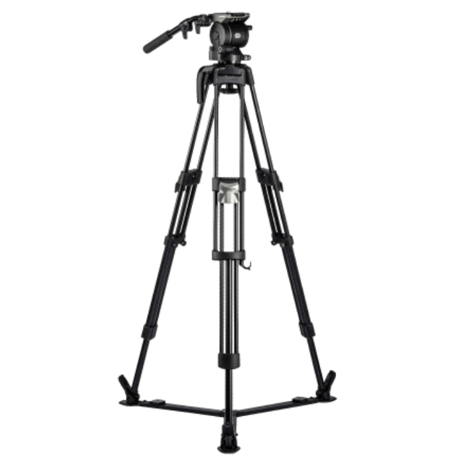 Libec HS-250MQ　完全バランスクイックロック3段アルミ三脚(ミッドスプレッダータイプ）(税込み定価￥236,500)